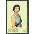 Pitcairn Island 1969 Definitive Issue $1 Multic...