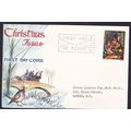 GB 1967 CHRISTMAS TOVEY FDC TYPED ADDRESS BETHL...
