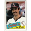 1985 Topps Baseball card 756 Rob Picciolo