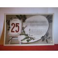 december 25th 1914 CHRISTMAS used antique postc...