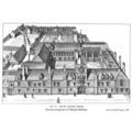 Balliol College, Oxford, 1675, David Loggan, MO...