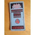 Vintage 1930'S Bartholomew's Map of Dartmoor