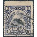 Seal ABNC: 10c - Nicaragua 1882 - F H - MiNr 16