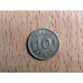 Iceland 1940 10 Aurar Coin