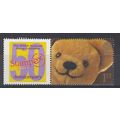 SG1483 1st TEDDY STAMPEX 2003 SINGLE STAMP + LA...