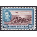 British Honduras KGVI 1938-47 15c Brown Light B...