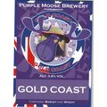 UNUSED PUMP CLIP FRONT - PURPLE MOOSE BREWERY (...