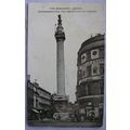 vintage postcard The Monument, London