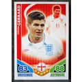 STEVEN GERRARD ENGLAND Topps Match Attax Tradin...