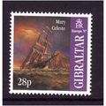 GIBRALTAR 1997 SG793 28p MARY CELESTE PASSING G...