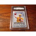 2020 Sage Hit, Graded Mint 9, JOE BURROW, Rc, P...