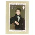 BAILIWICK, GUERNSEY POST OFFICE STAMP CARD, unu...