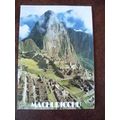 Peru Machupicchu used colour postcard ruins