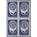 Austria 1964 SG 1437 UMM Block of 4 - Europa/CE...