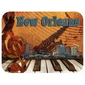 New Orleans Music Collage Fridge Magnet