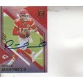 PATRICK MAHOMES II 2021 AUTOGRAPHED KANSAS CITY...