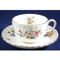 Minton Marlow Bone China Floral Cup & Saucer Se...
