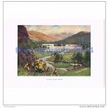 SUNSET, RYDAL WATER, CUMBRIA, ENGLAND, BOOK ILL...