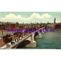 London Bridge, Hildesheimer Art Postcard 1907