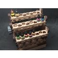 Revolving Carousel Paint Storage Holder for Val...