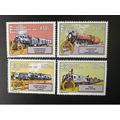 Congo 2012 Mi. 2088 - 2091 Trains en Afrique Tr...