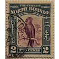North Borneo 1939 2c Purple & Greenish Blue Use...