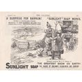 1889 SUNLIGHT SOAP MAGAZINE ADVERT