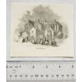 1860s engraving - Christmas