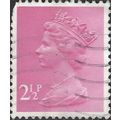 GB, Queen Elizabeth Machin, pink 1971, 2½p, #3