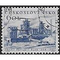 Mi 953: 60 h. violet-ultramarine Second Five Ye...