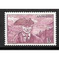 ANDORRA ( FRENCH ) 1944 15F PURPLE COUNCILLOR J...