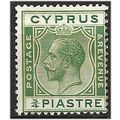 Cyprus 1924 SG105 3/4pi Green Mounted Mint . ..