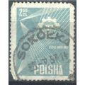 Poland 1957 - 2.50z bluish green - The 26th Poz...