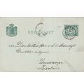 Netherlands 1901 Chaam to Zeeland 2.5c postal c...