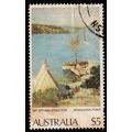 Australia 1979 Painting $5.00 Used Stamp .
