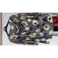 George At Asda Ladies Taupe Floral Top - Size 16