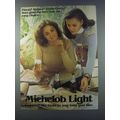 1981 Michelob Light Beer Ad - Floral? Stripes?