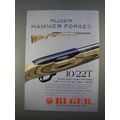 1996 Ruger 10/22T Rifle Ad - Hammer Forged