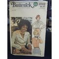 Vintage Butterick 4042 Misses Shirt Pattern - S...