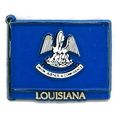 Louisiana State Flag Fridge Magnet