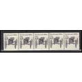 2124 4.9c Buckboard Very Fine MNH Dry Gum PNC 3...