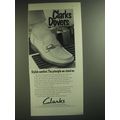 1974 Clarks Dovers Shoes Ad - Stylish comfort. The principle we stand on
