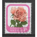NEW ZEALAND 1976 GARDEN ROSES 7c MICHELE MEILLA...