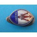 Maserati Silver & Enamel Owners Vintage Lapel B...