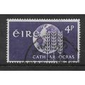 IRELAND 1963 FREEDOM FROM HUNGAR 4d VIOLET SG 1...
