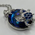 Necklace Elegant Pendant Creative Turtle Blue C...
