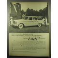 1960 Studebaker Lark Car Ad - 4 wide doors, easy-entry built for chores