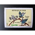 Niger 2002 Mi. 1987 Oiseaux Birds Vögel martin ...