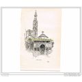 SANTA CROCE, FLORENCE, ITALY, c1895 , Book Illu...