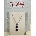 Bomb Party Necklace 18" RBP Brilliant Purple Dr...